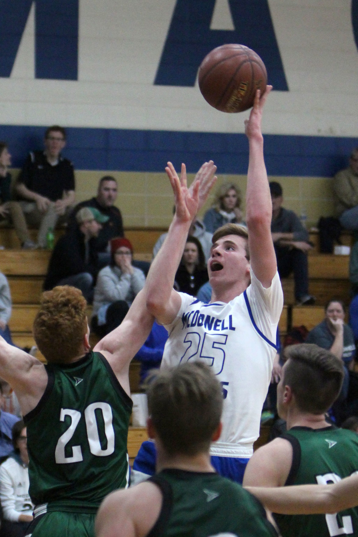 Fall Creek at McDonell boys basketball 12-14-18